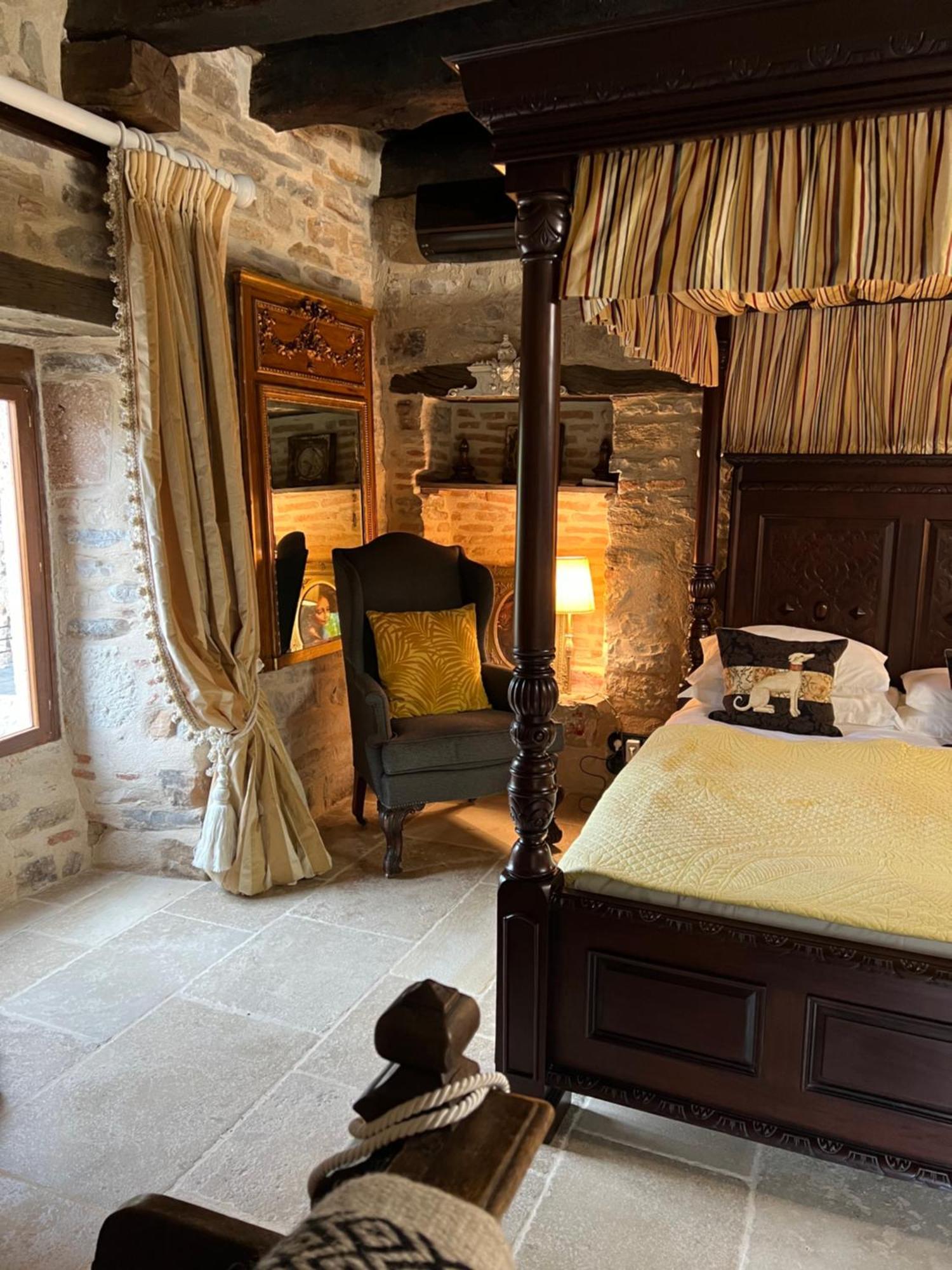 La Bastide De La Bogne Panzió Vindrac-Alayrac Kültér fotó
