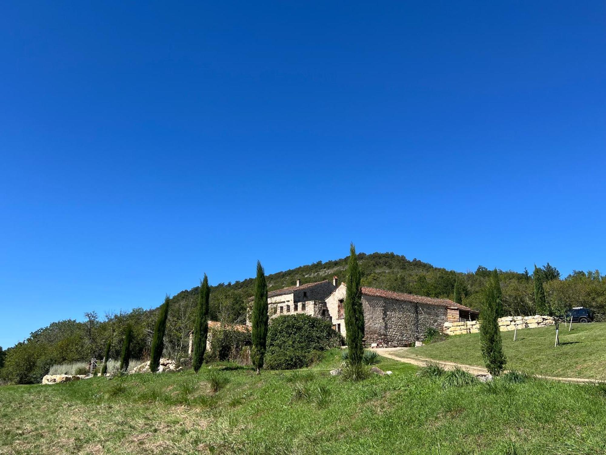 La Bastide De La Bogne Panzió Vindrac-Alayrac Kültér fotó