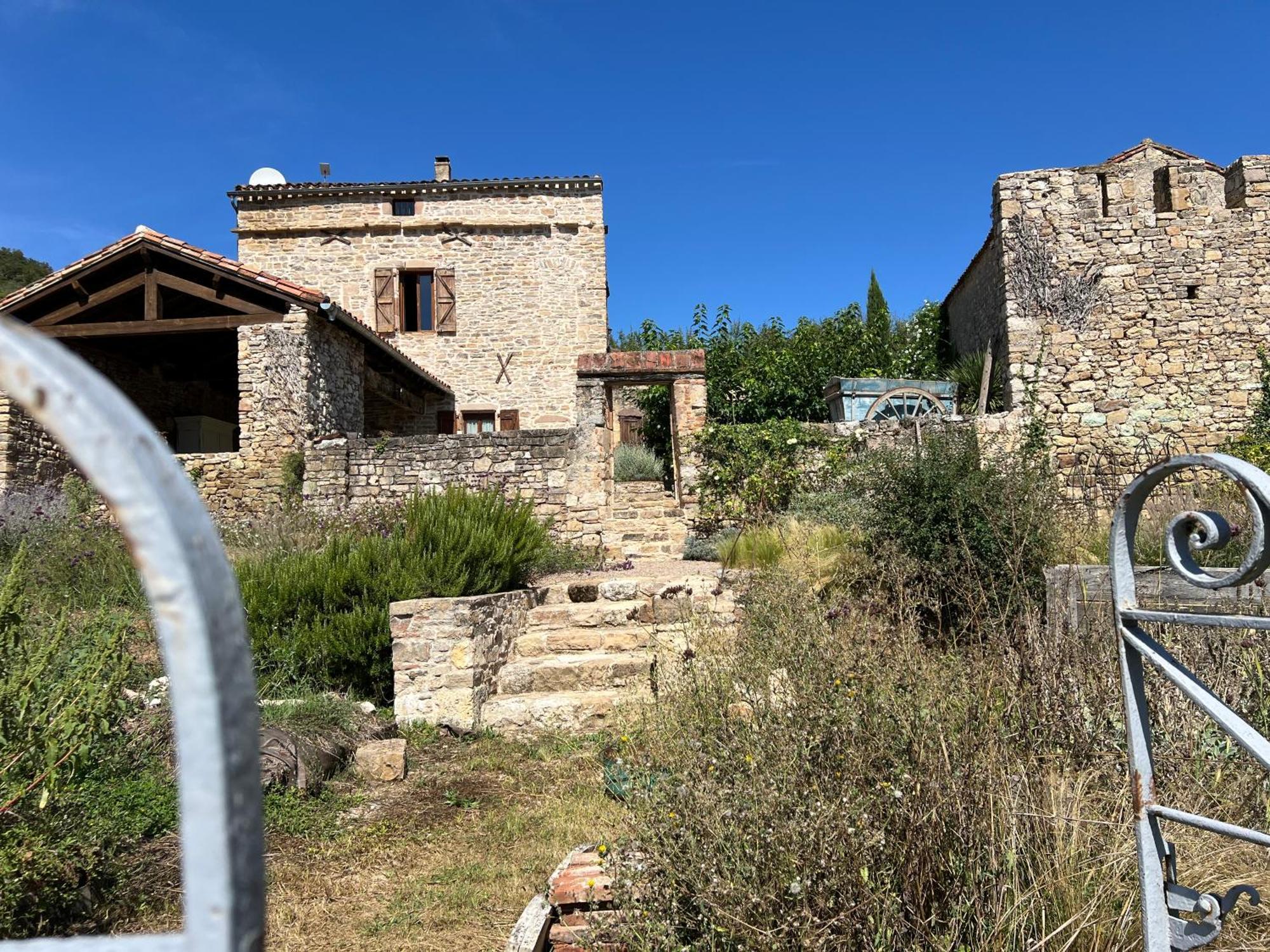 La Bastide De La Bogne Panzió Vindrac-Alayrac Kültér fotó