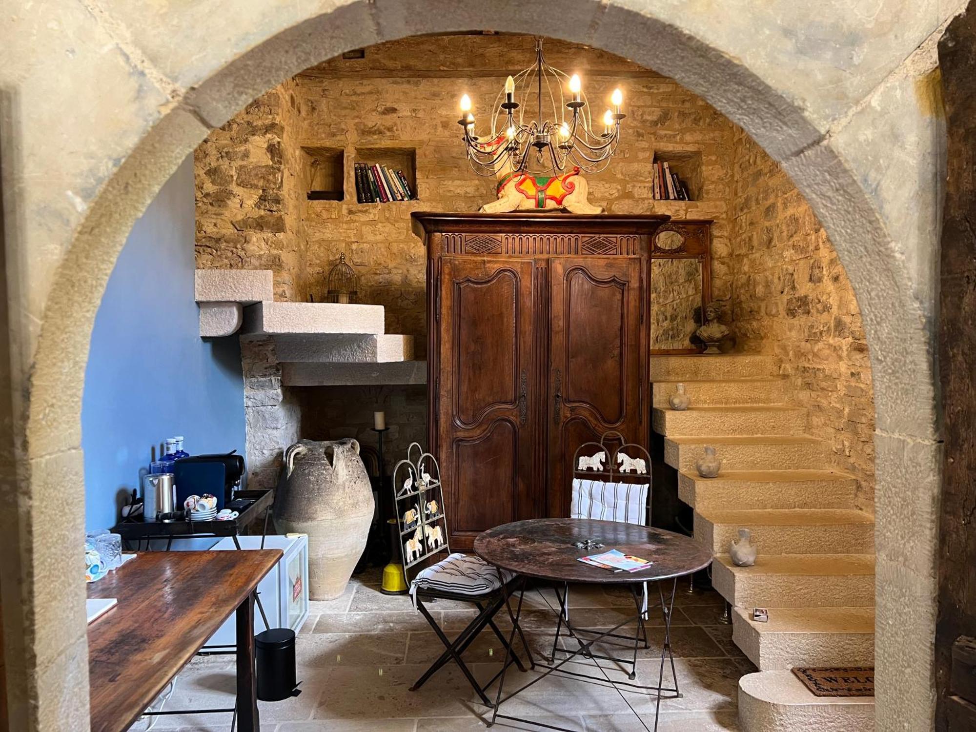 La Bastide De La Bogne Panzió Vindrac-Alayrac Kültér fotó